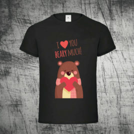I Love You Beary Much Heart