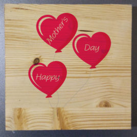 Stampa su legno – Mom Hearts