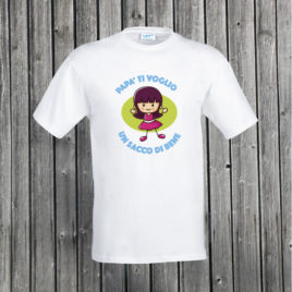 Ti voglio un sacco di bene – Maglia regalo – Festa del papà