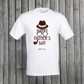 Happy father’s day – dandy style – Maglia regalo – Festa del papà
