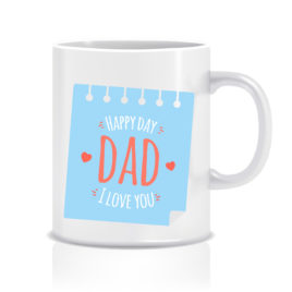 Happy day dad – Tazza regalo – festa del papà