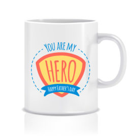 You are my hero – Tazza regalo – festa del papà