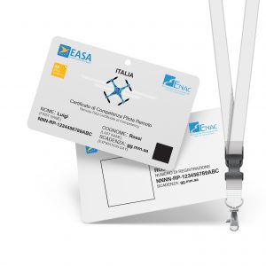 Kit 3 Card Attestato di Pilota A2