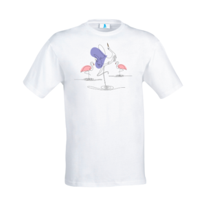 T-shirt Airone danzante