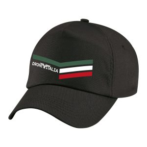 Cappellino Drone Italia – nero/color