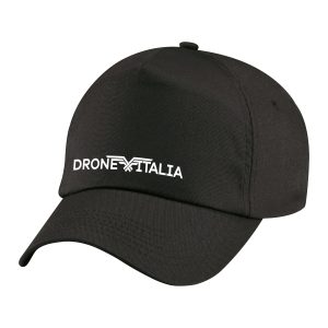 Cappellino Drone Italia – nero