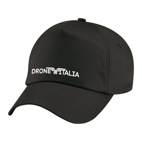 cappellino drone nero l