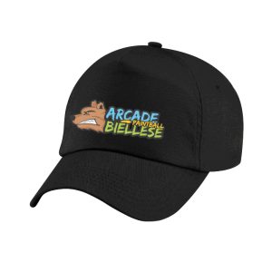 Cappellino nero “Arcade Biellese”