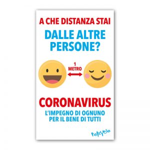 Cartello informativo Coronavirus