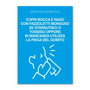 Cartello di Avviso Coronavirus