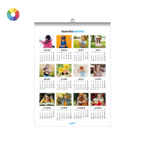 Calendario mosaico annuale 2023