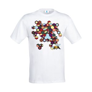 T-shirt di design Feltyde A.P.E.