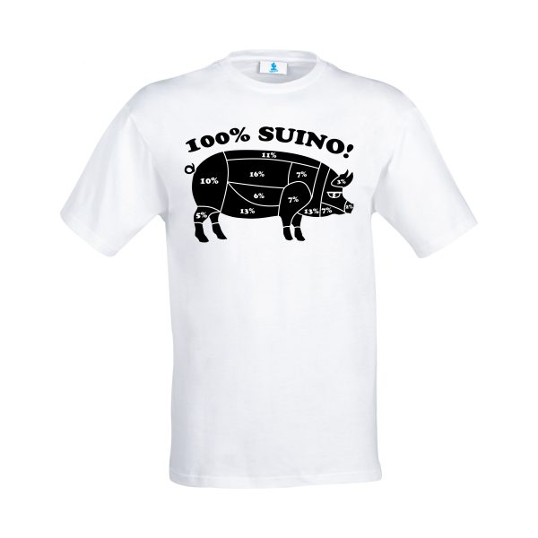 T-shirt 100% suino!