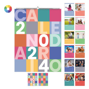 Calendario mensile monocolore 2024