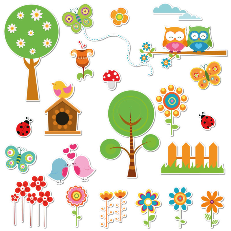 Stickers La Primavera, Grafica, Stampa e Web