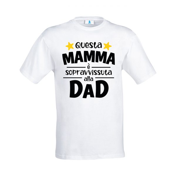 T-shirt Questa mamma è la dad