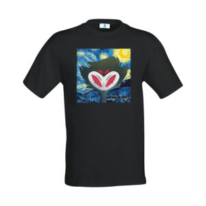 T-shirt Notte stellata con Stolas