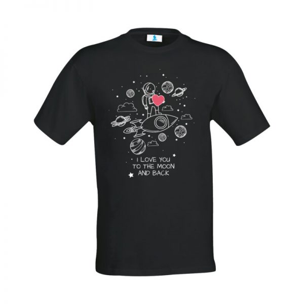 T-shirt "I Love You to the moon and back"