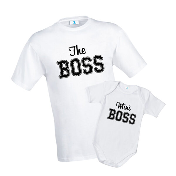 T-shirt boss e baby body mini boss