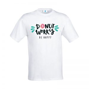 T-shirt “Donut worry be happy”