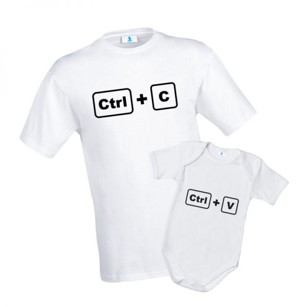 T-shirt ctrl+c e baby body ctrl+v