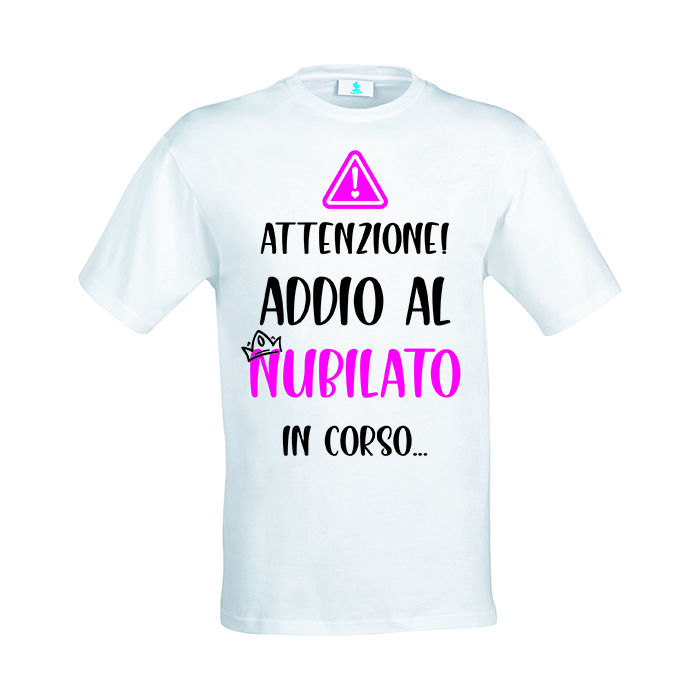 Tshirt addio al nubilato in corso