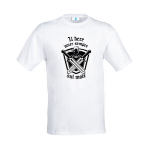 T-shirt “Il bere vince sempre sul male”