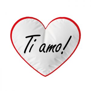 Cuscino “Ti amo!”